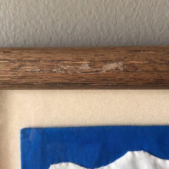 Handmade framed sewn tapestry!💗💙❤️💚💛🧡 - Picture 8 of 11